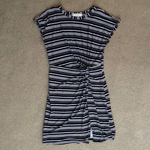 Women’s Striped Mini Dress, Size L
